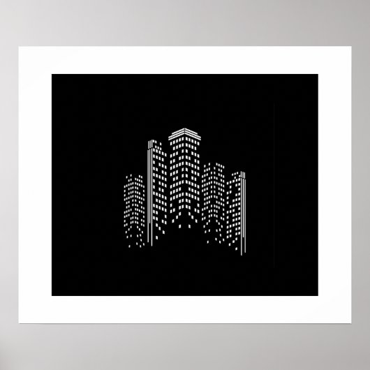 City Scape Poster (Voorkant)