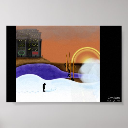 City Scape Poster (Voorkant)