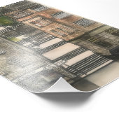 City Scapes Grassmarket Edinburgh beroemd gemaakt  Foto Afdruk (Hoek)