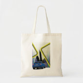City Scene Canvas tas (Voorkant)