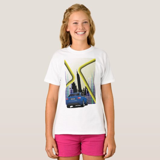 City Scene Girls T-Shirt (Voorkant volledig)