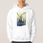 City Scene Mannen Hoodie (Voorkant)