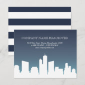 City Skyline | Bedrijven die we hebben verplaatst Aankondiging (Voorkant / Achterkant)