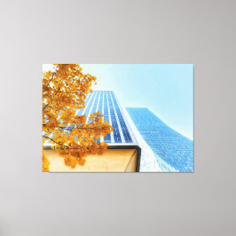 City Skyline Canvas Afdruk