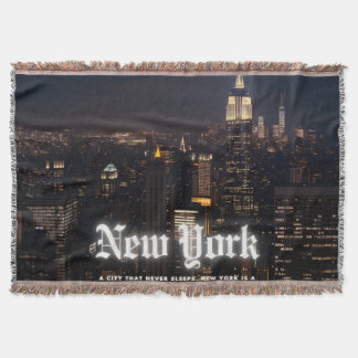 City Skyline Deken