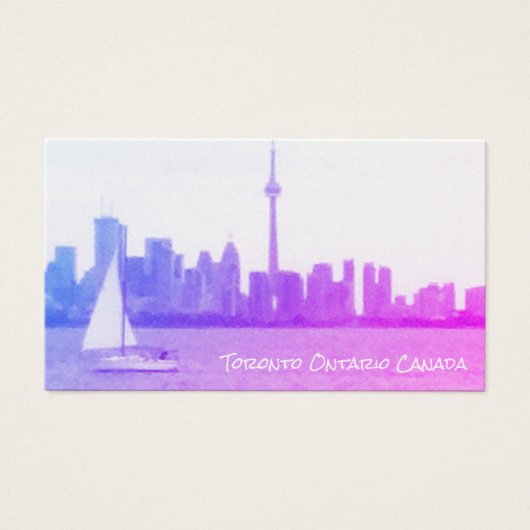 City Skyline Discount Kaart (Voorkant)