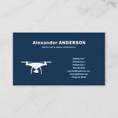 City Skyline - Drone Pilot Visitekaartje (Achterkant)