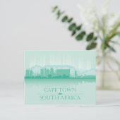 City Skyline | Kaapstad, Afrika Briefkaart (Staand voorkant)