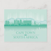 City Skyline | Kaapstad, Afrika Briefkaart (Voorkant)