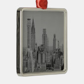 City skyline metalen ornament (Rechts)
