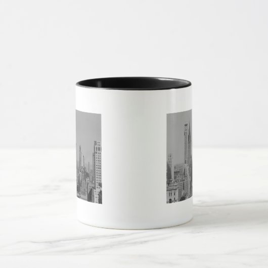 City skyline mok (Midden)