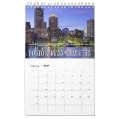 City Skyline Monthly Wall Agenda Kalender (Feb 2027)