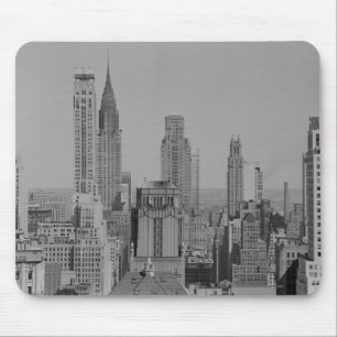 City skyline muismat