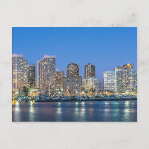 City Skyline of Waikiki Briefkaart