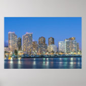City Skyline of Waikiki Poster (Voorkant)