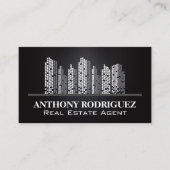 City Skyline | Onroerend goed Visitekaartje (Voorkant)