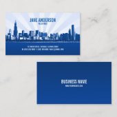 City Skyline Professional visitekaartje (Voorkant / Achterkant)