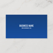 City Skyline Professional visitekaartje (Achterkant)