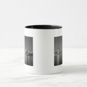 City skyline 's nachts mok (Midden)