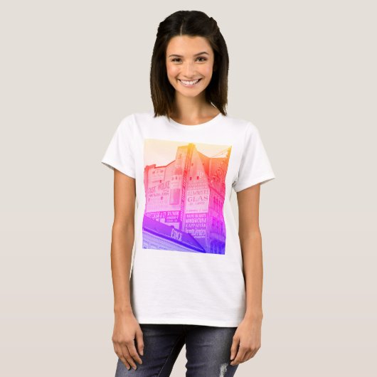 City skyline t-shirt (Voorkant volledig)