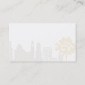 City Skyline Visitekaartje (Achterkant)