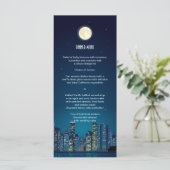 City Skyline Wedding Menu (Staand voorkant)
