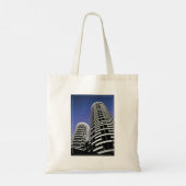 City Skyscraper Canvas tas (Achterkant)