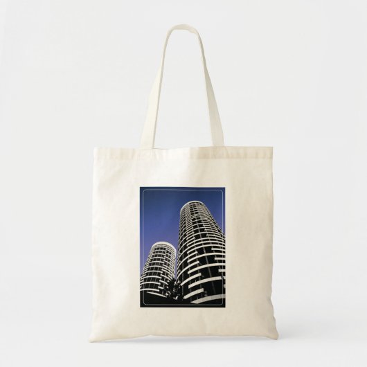 City Skyscraper Canvas tas (Voorkant)