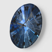 City Skyscrapers Clock Grote Klok (Hoek)