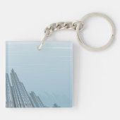 City Skyscrapers Sleutelhanger (Achterkant)