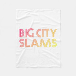 City Slams Ferda Boys Canadese Hockey Speler Sayin Fleece Deken