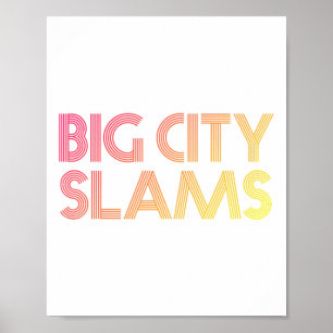 City Slams Ferda Boys Canadese Hockey Speler Sayin Poster