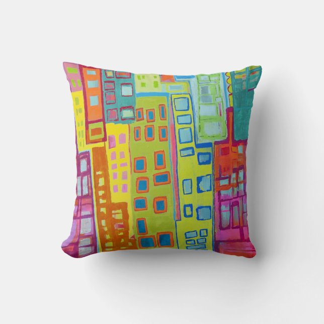 City Slicker 16 x 16 Poly Sierkussen (Voorkant)