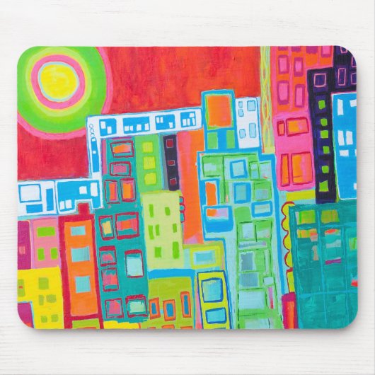 City Slicker Mousepad Muismat (Voorkant)