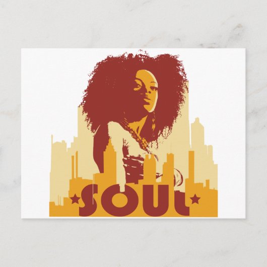 City Soul Briefkaart (Voorkant)
