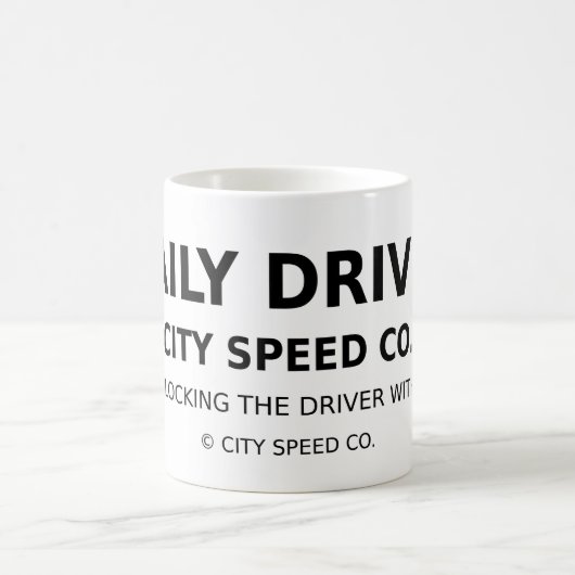 City Speed Co. Mug – Unlocking the Driver Within Koffiemok (Center)