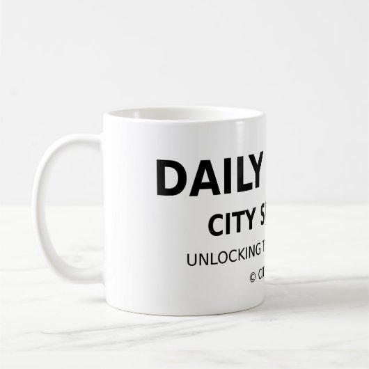 City Speed Co. Mug – Unlocking the Driver Within Koffiemok (Links)