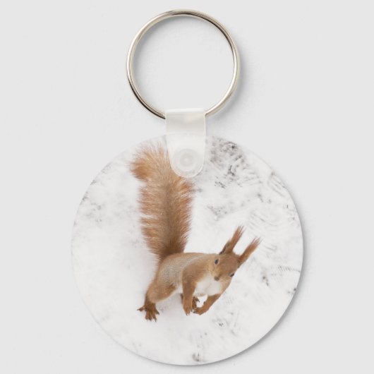 City Squirrel Sleutelhanger (Voorkant)