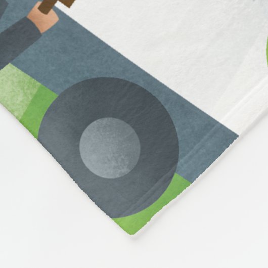 City Street Fleece Deken (Hoek)