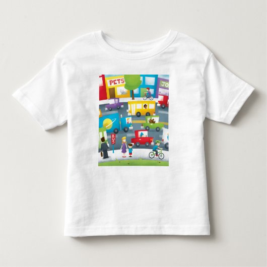 City Street Kinder Shirts (Voorkant)