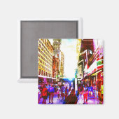 City Street Magneet (Voorkant / Achterkant)