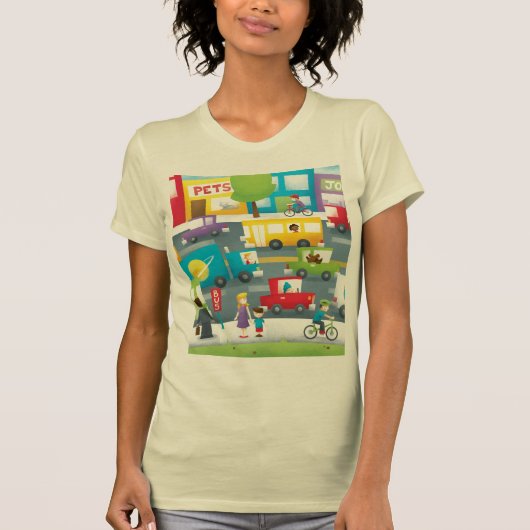 City Street T-shirt (Voorkant)