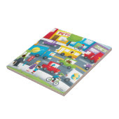 City Street Tegeltje (Zijkant)