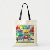 City Street Tote Bag (Voorkant)
