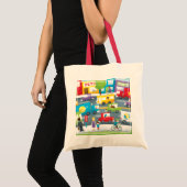 City Street Tote Bag (Voorkant (product))