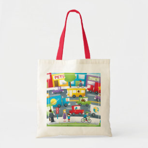 City Street Tote Bag