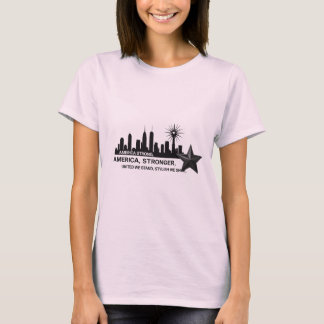 City Strong – Bold Spirit, Slanke Stijl T-shirt