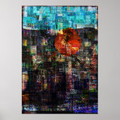 "City Sun 2"-druk Poster (Voorkant)
