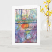 City Sunrise Kaart (Gele Bloem)