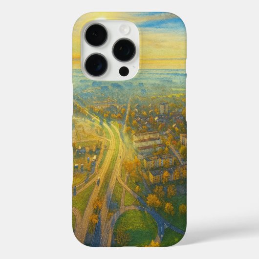 City Sunset Case-Mate iPhone Case (Achterkant)